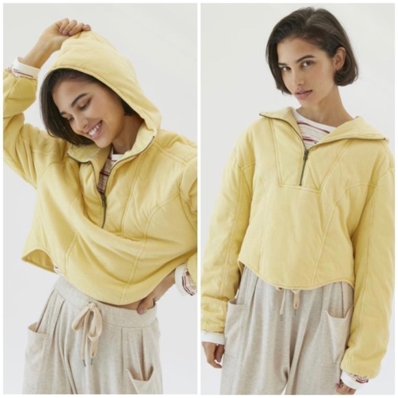 URBAN Outfitters Out from Under Queenie Quilted Hoodie Sweatshirt - Picture 1 of 13